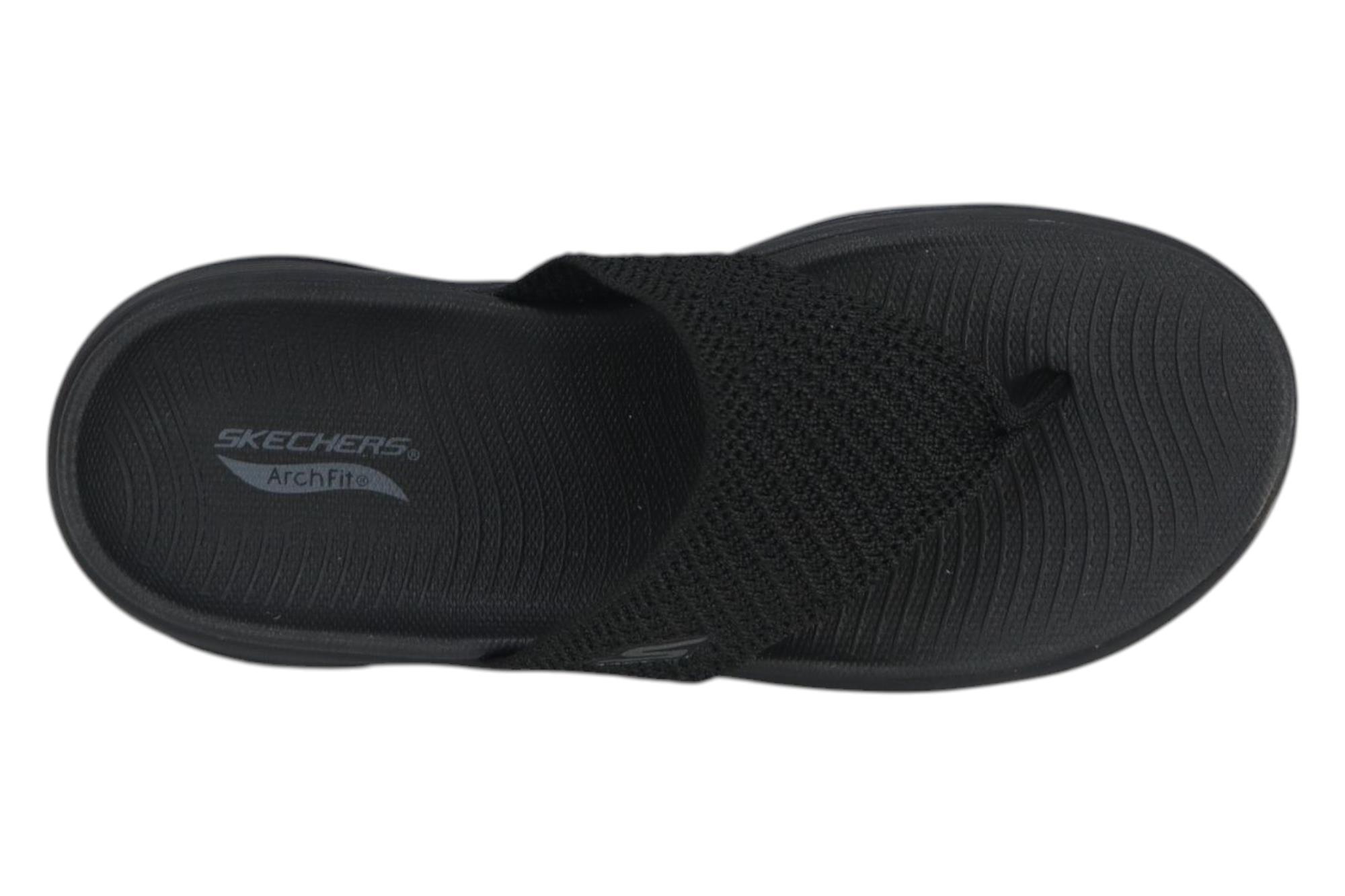 Skechers BLACK SLIPPERS ::PARMAR BOOT HOUSE | Buy Footwear and