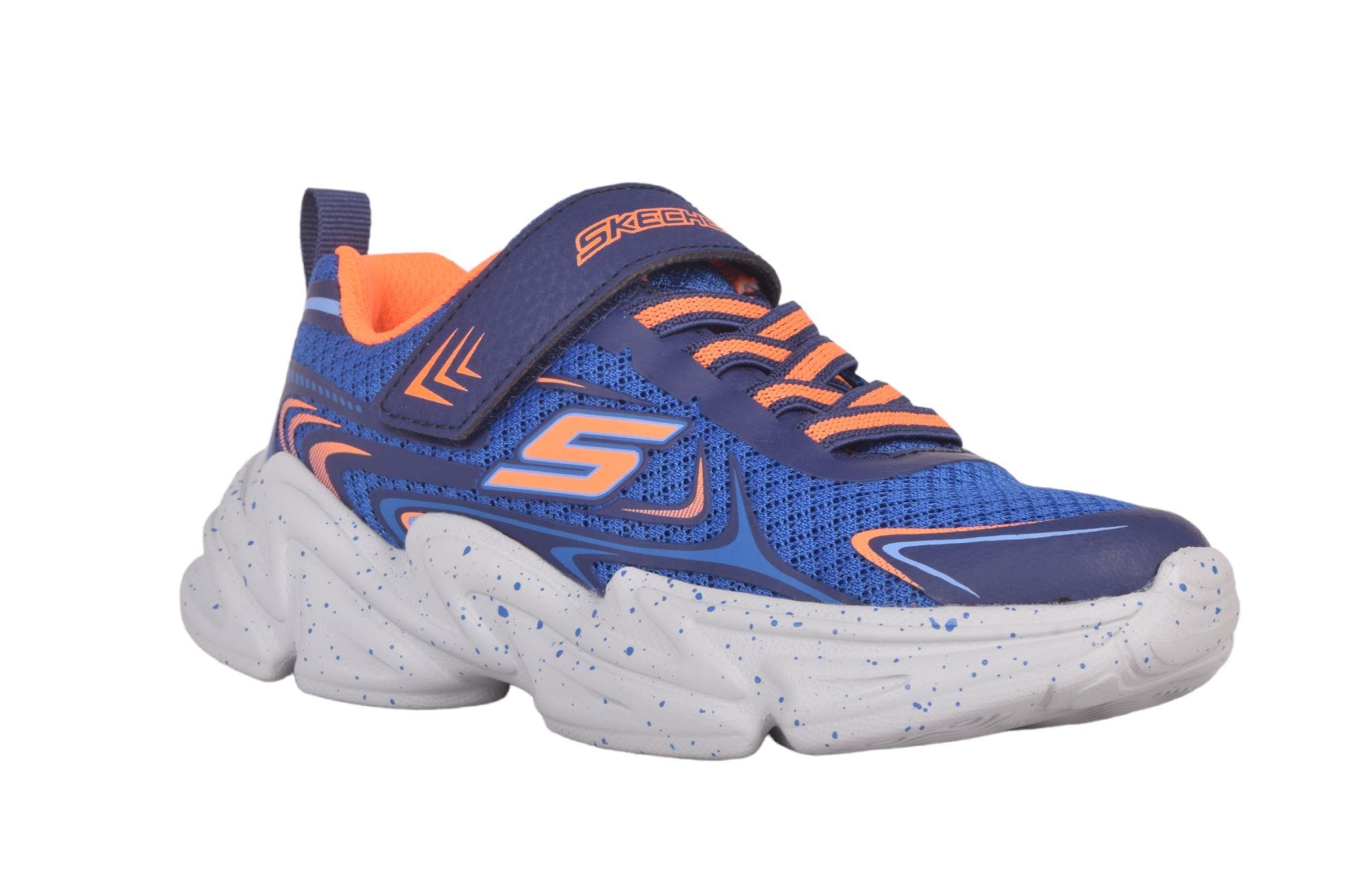 Skechers BLUE ORANGE SNEAKERS PARMAR BOOT HOUSE Buy Footwear and Accessories For Men Women Kids