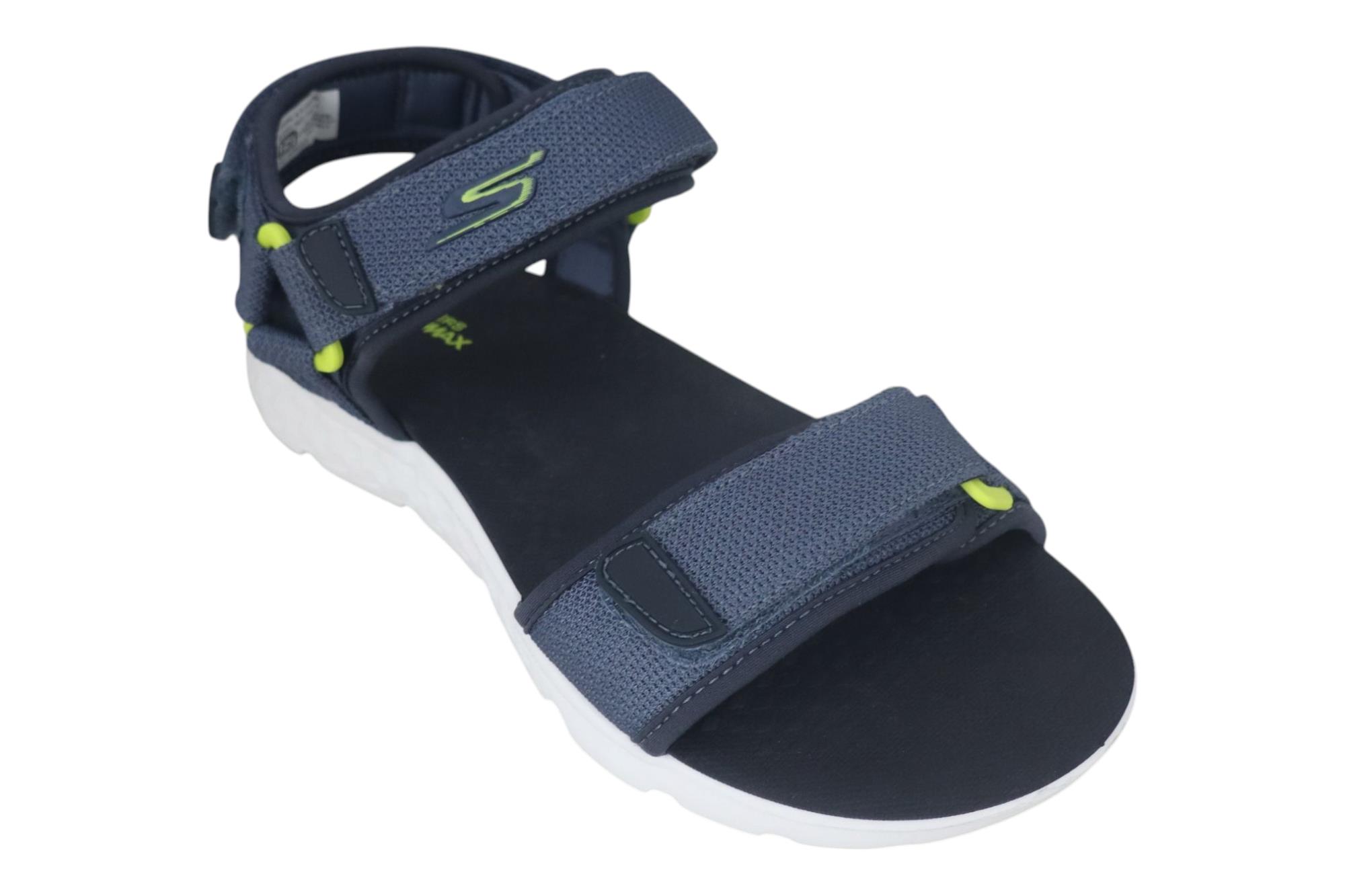 Skechers Navy and Lime Green Sport Sandal Skechers NAVY/LIME SANDALS ::PARMAR BOOT HOUSE | Buy  main image 3