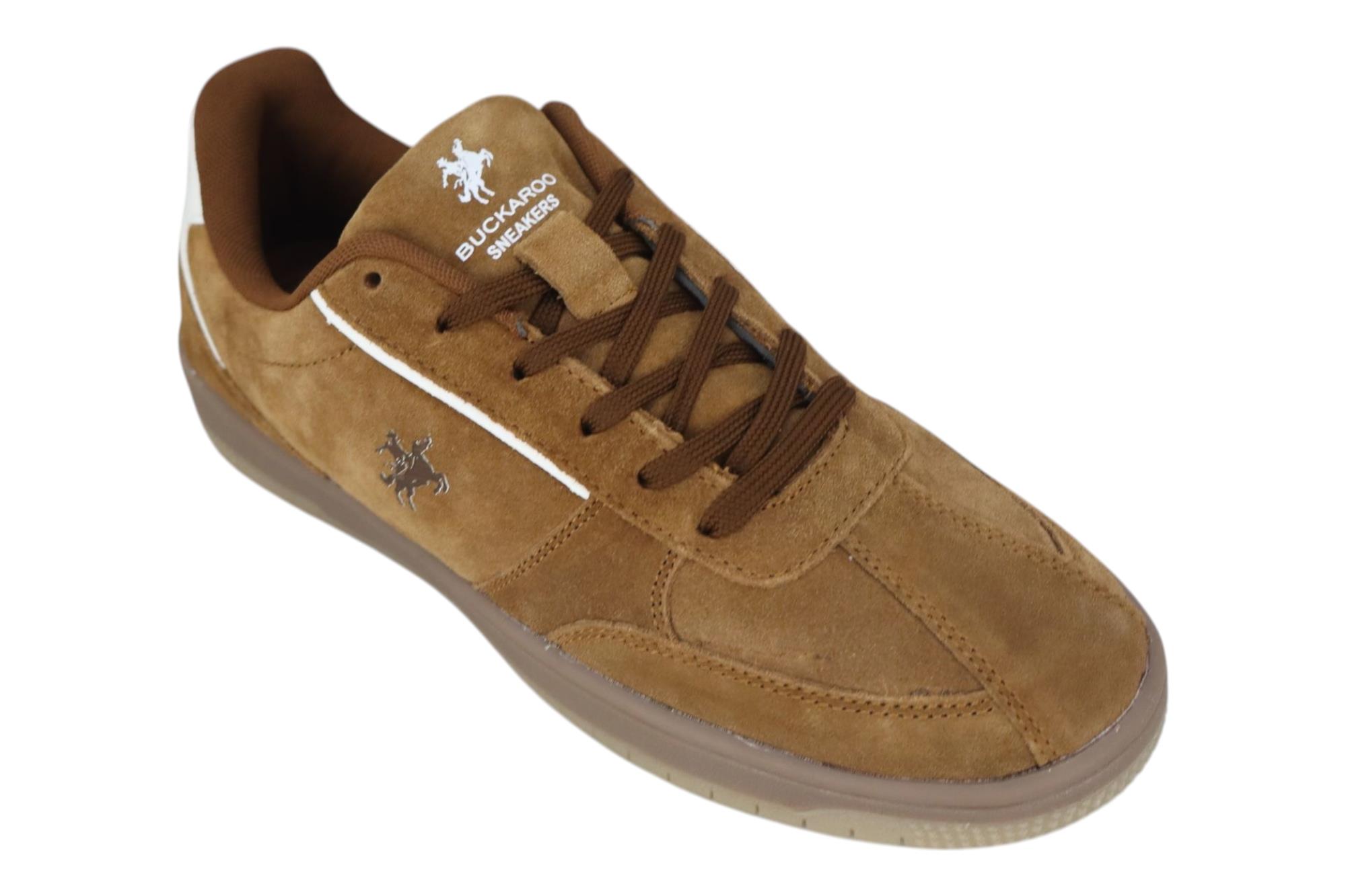あゆ　ブラウン Buckaroo TAN SNEAKERS ::PARMAR BOOT HOUSE | Buy Footwear and