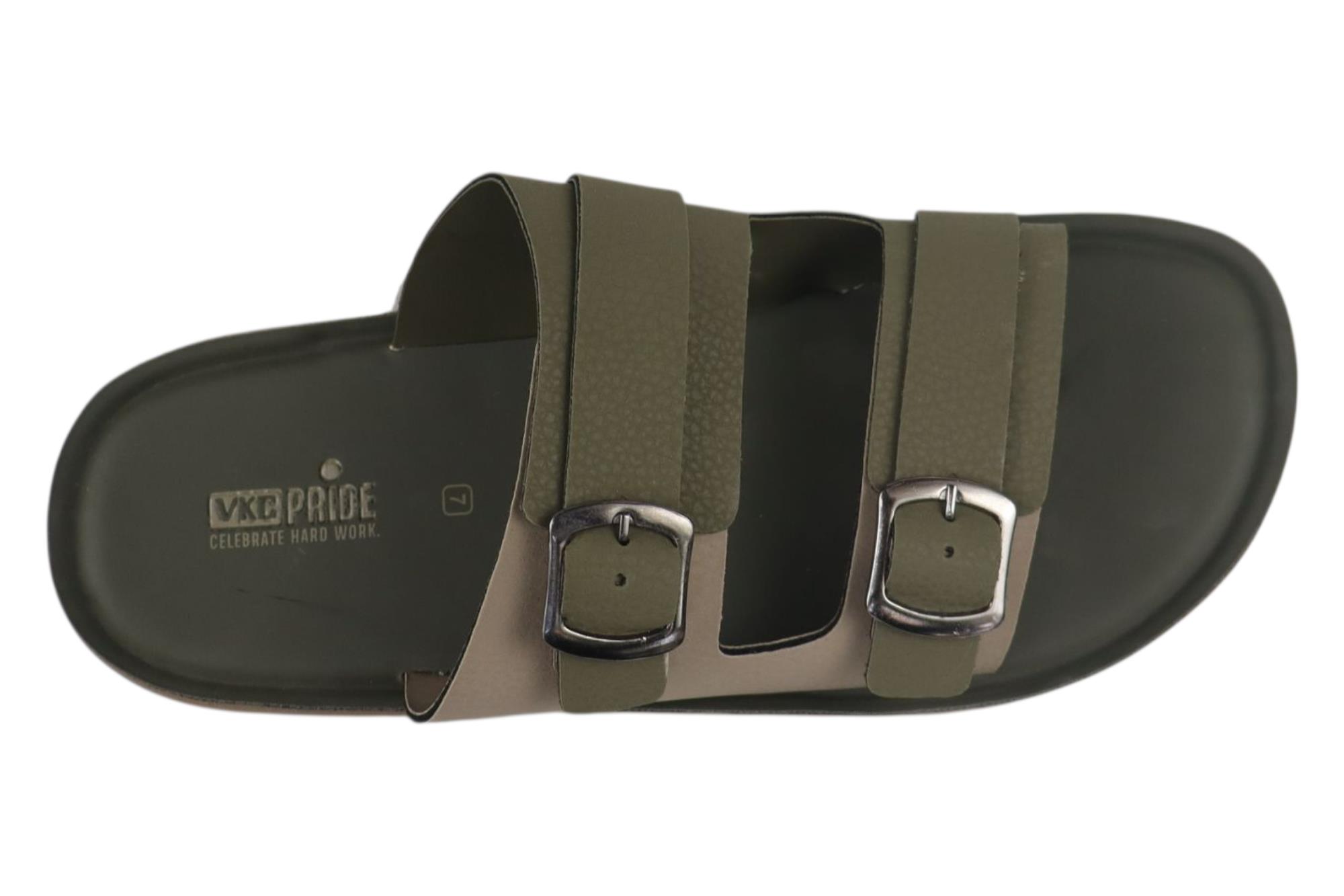 Vkc GREEN CHAPPALS ::PARMAR BOOT HOUSE | Buy Footwear and