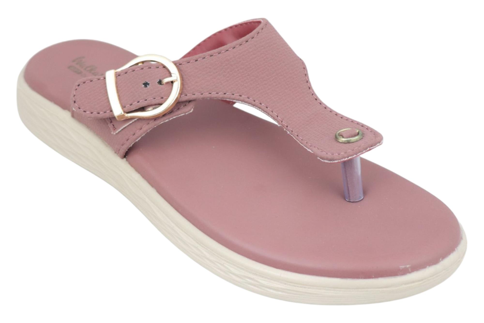 ローズ14 Walkaroo DUSTY ROSE CHAPPALS ::PARMAR BOOT HOUSE | Buy Footwear