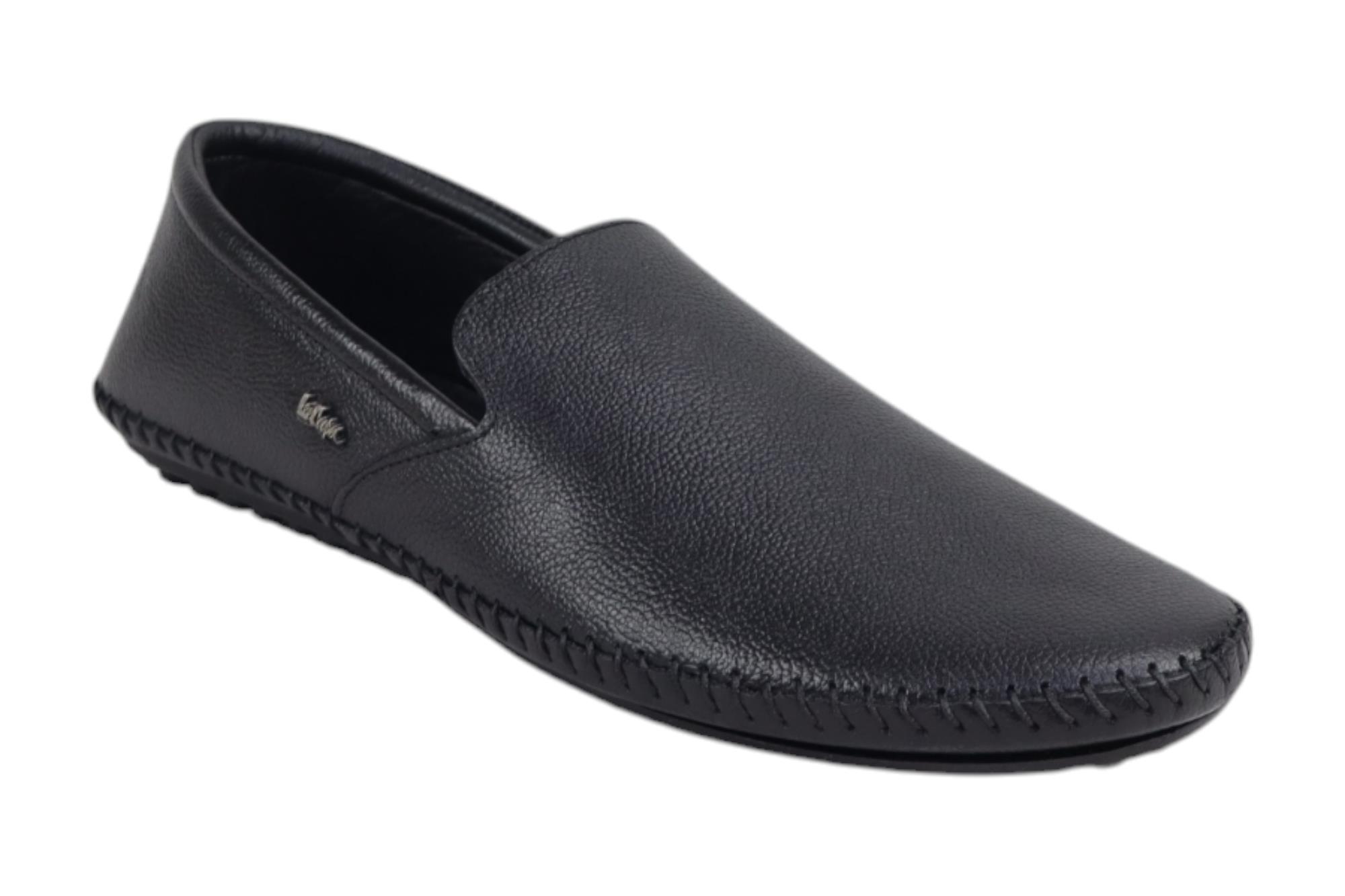 Lee Cooper BLACK MOCCASIN SHOES ::PARMAR BOOT HOUSE | Buy Footwear