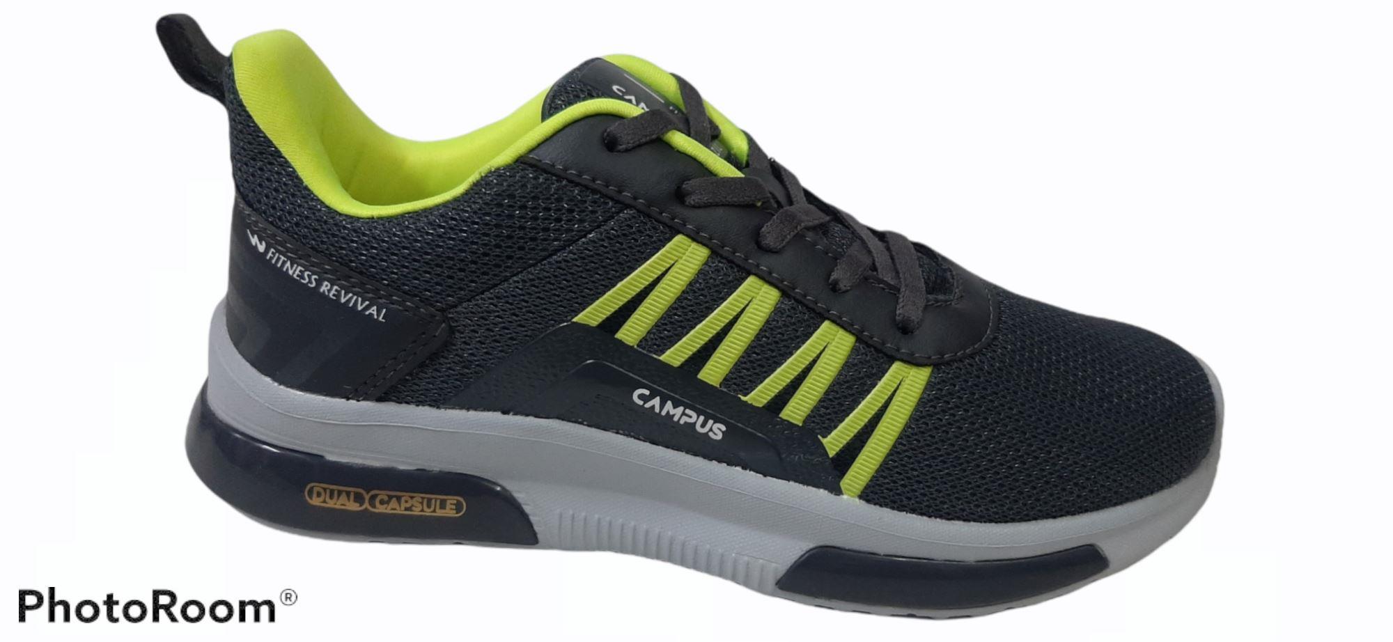 Campus GREY/GREEN K.SPORTS SHOES 