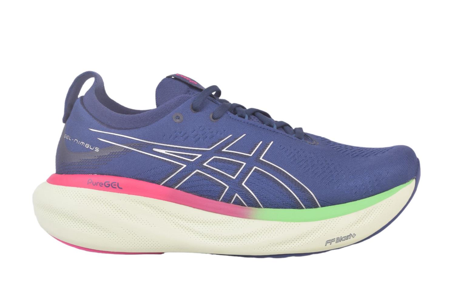GEL-NIMBUS ネイビー × ピンク 27cm 箱付き 未使用に近い Asics NAVY/PINK SNEAKERS ::PARMAR BOOT HOUSE | Buy Footwear and
