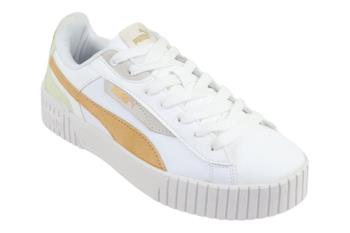 Puma WHITE/WARM WHITE-ALMOST APRICOT SNEAKERS ::PARMAR BOOT HOUSE